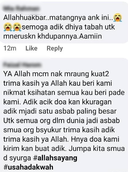 Tiada Kaki Sejak Lahir, Tapi Tak Halang Adik Ini Khusyuk Dengar Ceramah Agama
