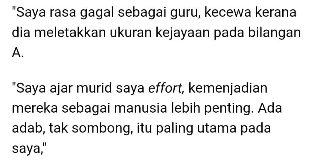 Student MRSM Perlekeh Keputusan SPM Budak Sekolah Biasa, Guru Ini Luah Kesal