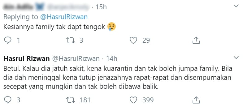 Virus Masih Boleh Tular, Lelaki Dedah Tatacara Urus Kematian Penghidap COVID-19