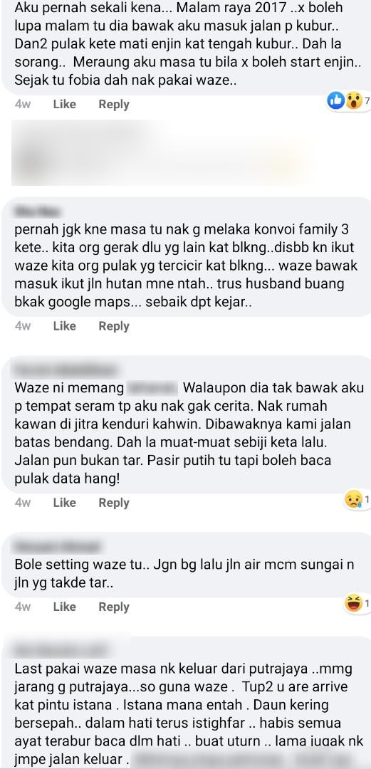 Suruh Ikut Jalan Istana Daun Kering ,1001 Kisah Seram Bila Waze ‘Pedajal’ Orang