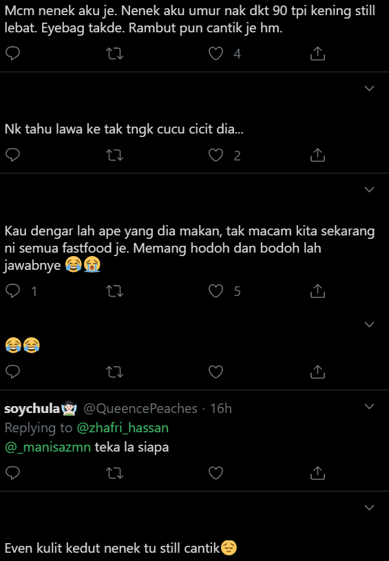 Nenek 90 Tahun Hebat Cakap ‘Dialek Istimewa’, Tapi Keanggunannya Pula Dipuji