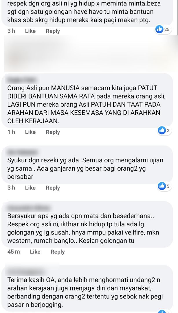 Yang Miskin Terpaksa Makan Ubi Sebab Beras Habis, Si Kaya Masih Nak Cemburu?