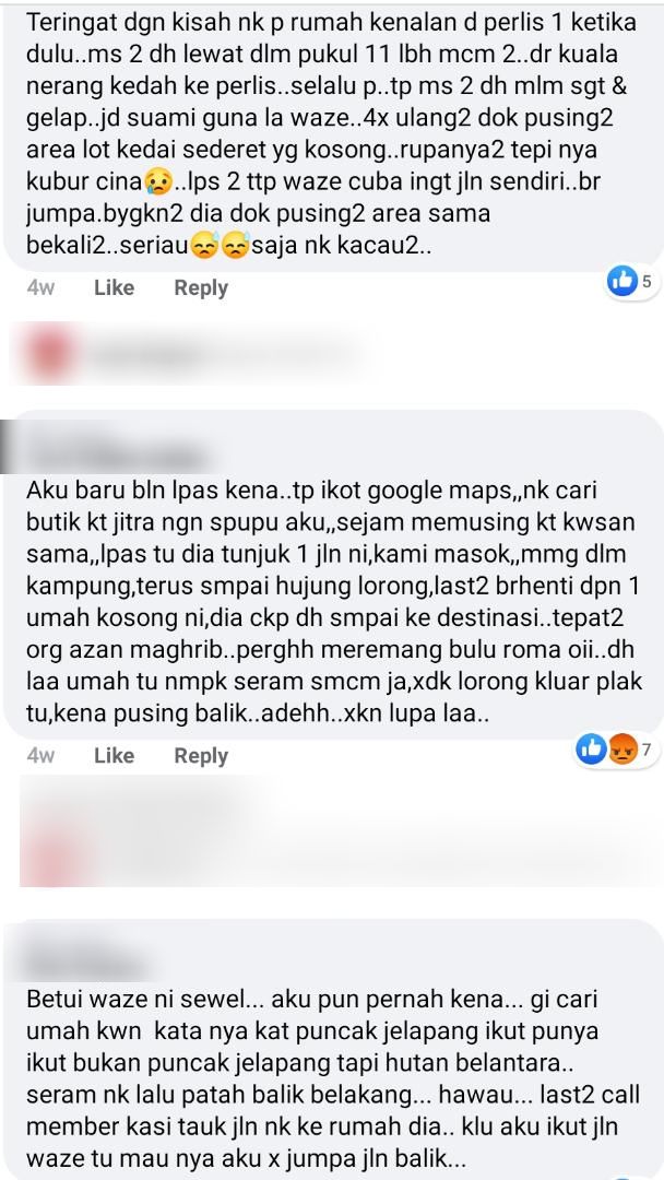 Suruh Ikut Jalan Istana Daun Kering ,1001 Kisah Seram Bila Waze ‘Pedajal’ Orang