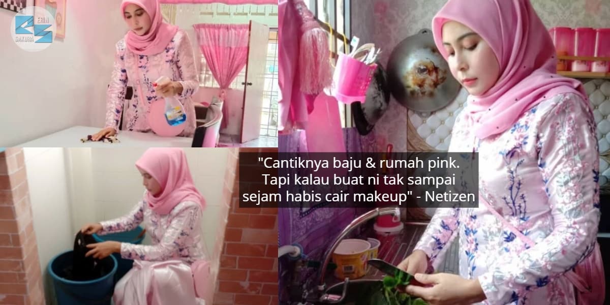 [FOTO] Sahut Seruan Berhias Di Rumah, Ragam Ibu 2 Anak Ini Memang Vogue Habis