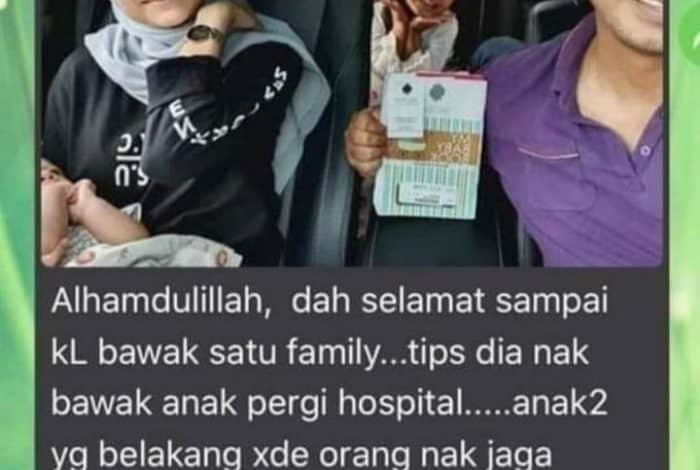 Gurau Ingkar PKP, Lelaki Angkut 1 Keluarga Ke Klinik Kesal Jadi Bahan Kutukan