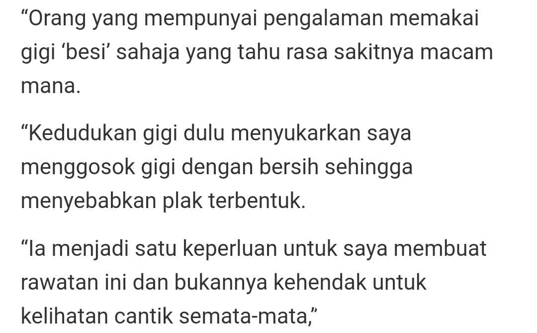 Pernah Diejek Gigi Salah ‘Parking’, Gadis Sanggup Berhabis RM6K Demi Penampilan