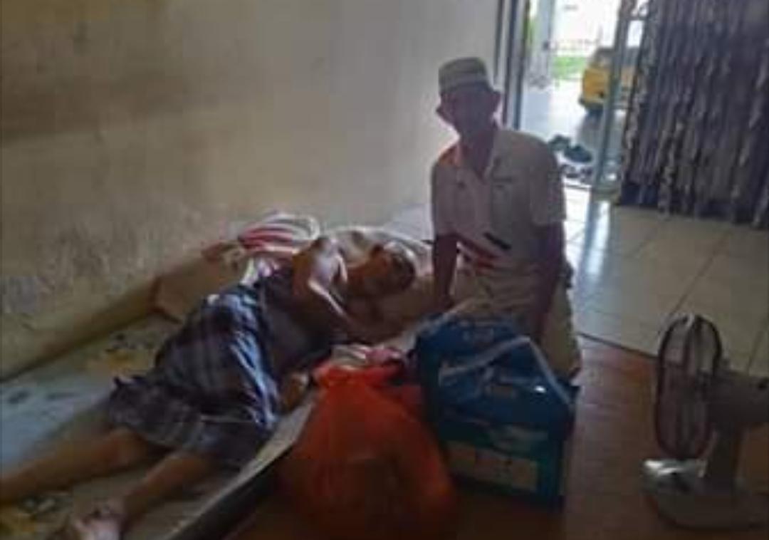 Alami Derita Strok, Seniman Amran Tompel Kini Terlantar Lemah Perlu Sumbangan..