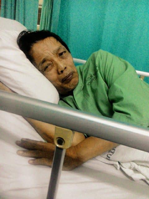 Alami Derita Strok, Seniman Amran Tompel Kini Terlantar Lemah Perlu Sumbangan..