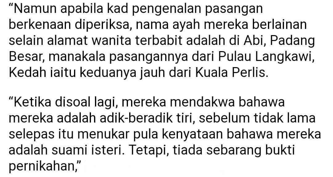 Couple Konon Nak Menipu Polis Keluar Sebab Beli Kicap, Akhirnya Terkantoi Helah