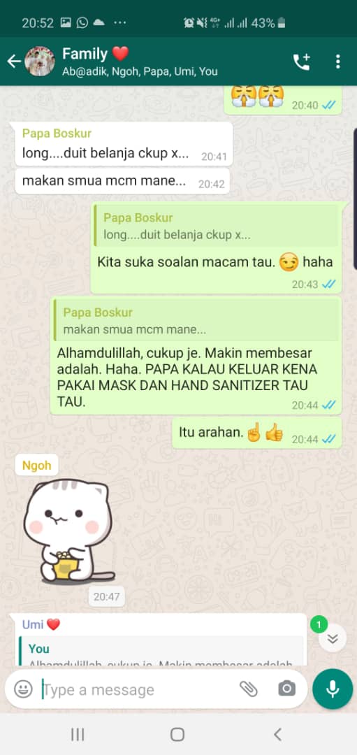 Mak Luah Rasa Rindu Sebab Berjauhan, Sekali Anak ‘Terciduk’ Bila Cuba Bermanja
