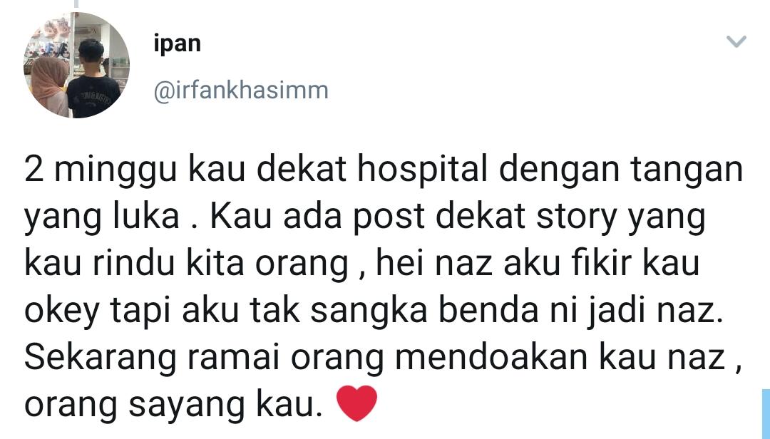 Kawan Derita Kanser Kini Bertemu Ilahi, Pemuda Kenang Pemergian Di Bulan Mulia