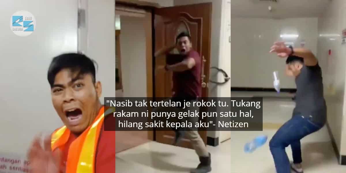 [VIDEO] Viral Abang Sado Penakut, Muka Terkejut Member Kena ‘Bahan’ Win Habis