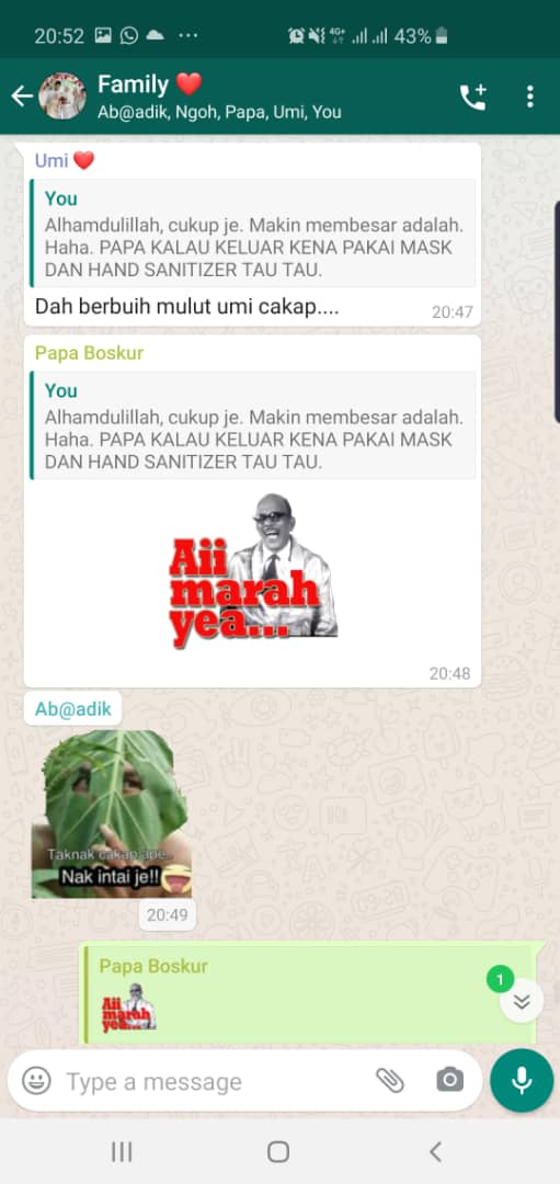 Mak Luah Rasa Rindu Sebab Berjauhan, Sekali Anak ‘Terciduk’ Bila Cuba Bermanja