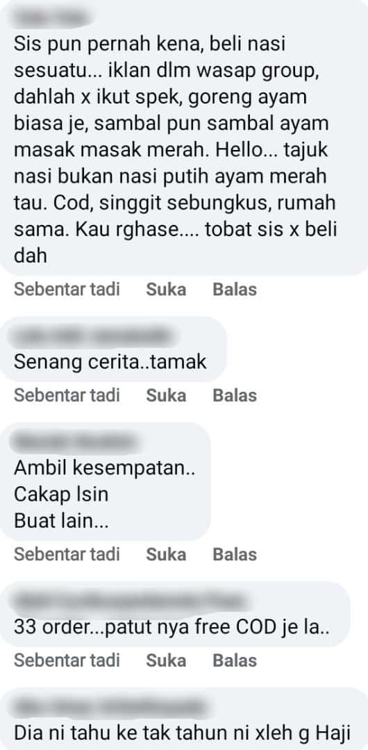 Cuma Order Kuih Kampung, Terus Terkejut Beruk Bila Kena Bayar COD Dekat RM100