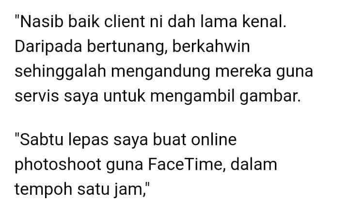 PKP Cetus Idea Online Photoshoot, Ibu Hamil Teruja Hasilnya Memukau