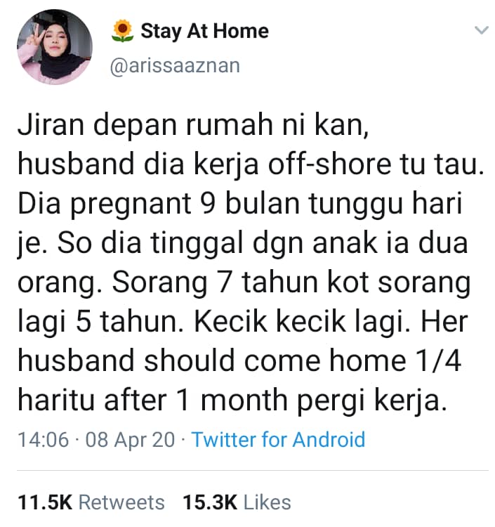 Suami Di Off-Shore Tak Dapat Balik, Minta Jiran Rahsiakan Daripada Bini Sebab..