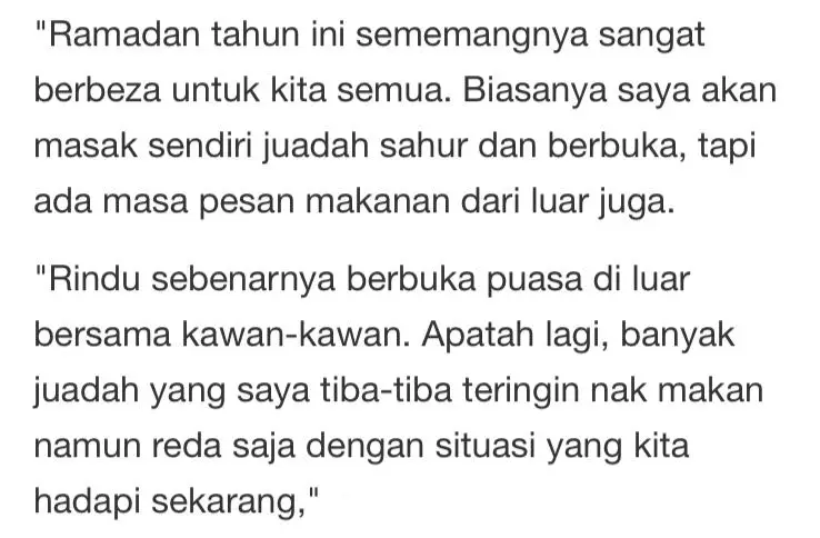 Bukan Setakat Tahan Lapar & Dahaga, Jasmine Suraya Cabar Diri Puasa Sebulan