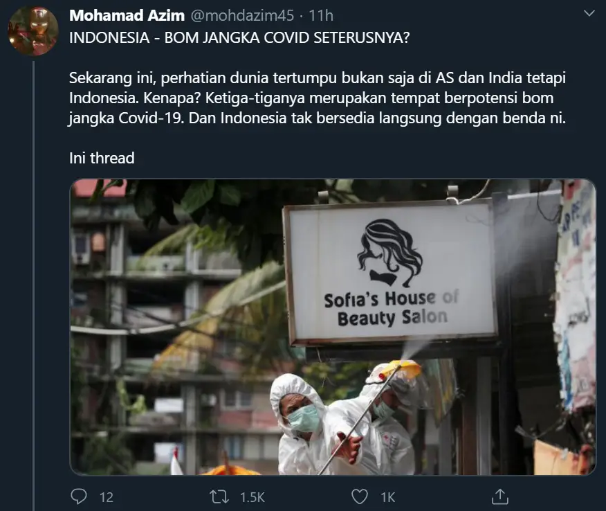 [VIDEO] Seolah Ulang Silap Itali, Indonesia Diramal Jadi ‘Bom Jangka’ COVID-19