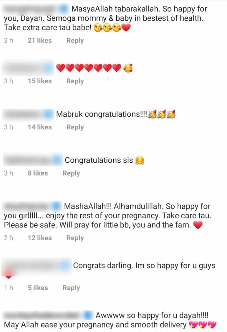 Setelah Bertahun Sabar Menanti, Dayah Bakar Dedah Sedang Hamil Zuriat Sulung