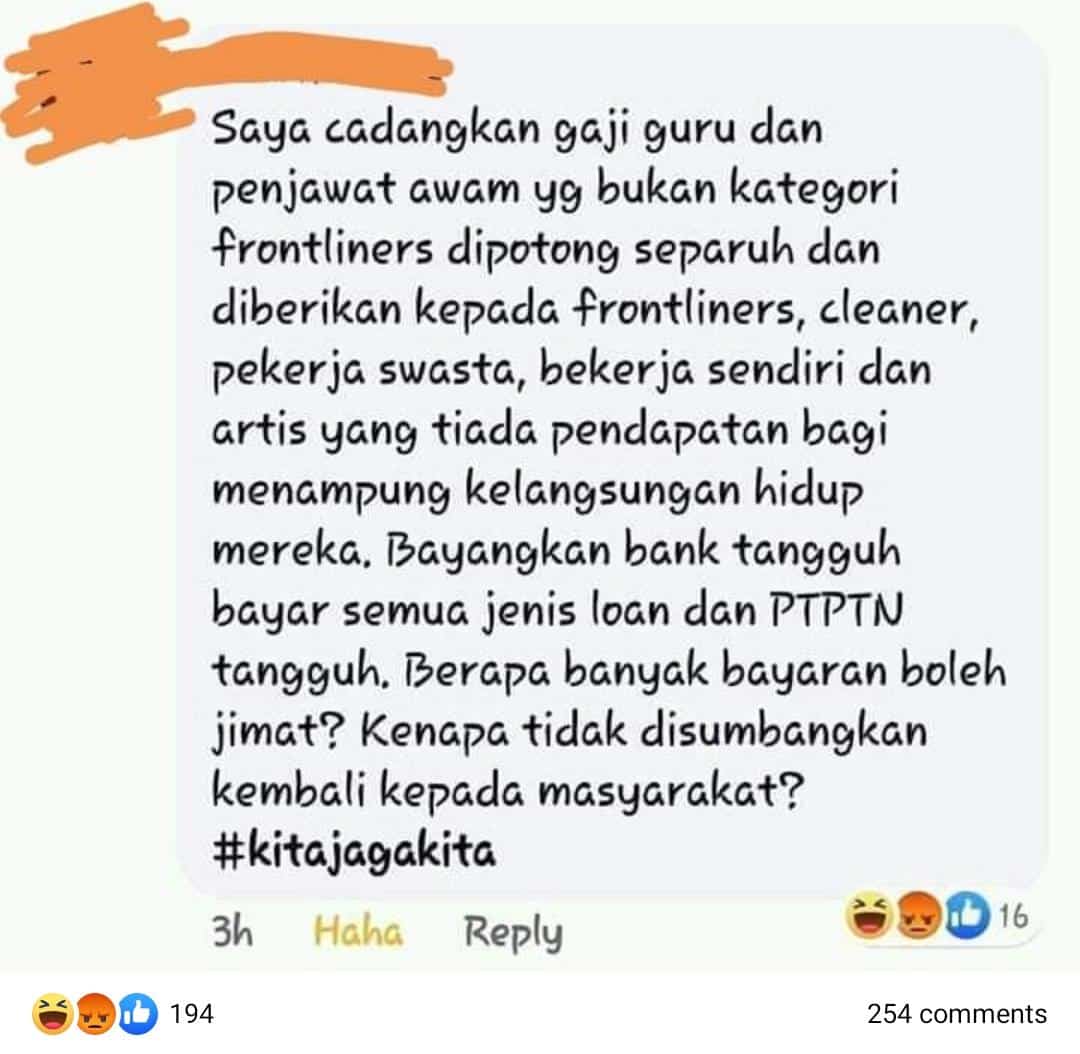 Sekolah Tutup Sebab COVID-19, Netizen Dengki Tergamak Desak Gaji Cikgu Dipotong