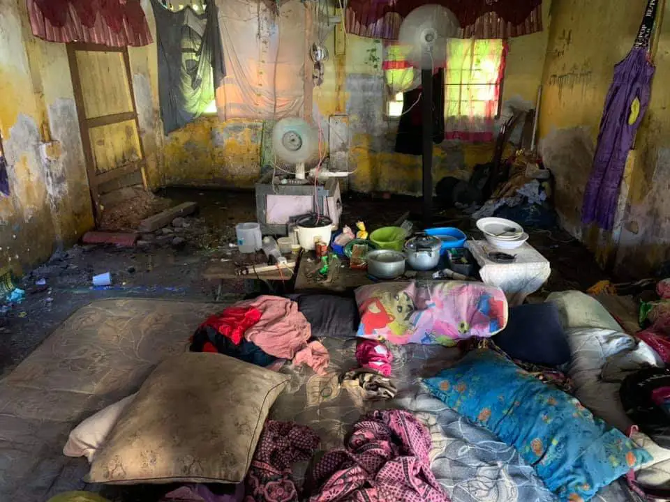 Laki Bini Dalam Pantang Positif Syabu, Anak Hidup Terabai Dalam ‘Rumah Sampah’