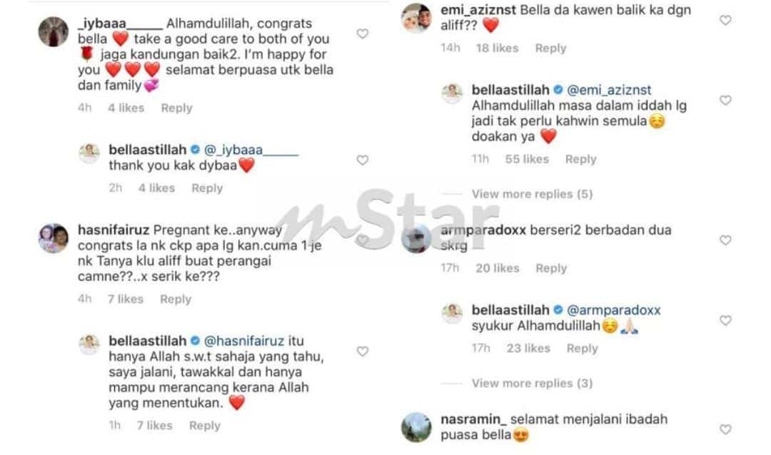 Rupanya Dah Lama Rujuk Dengan Aliff Sejak Iddah, Bella Dedah Hamil Anak Ke-2