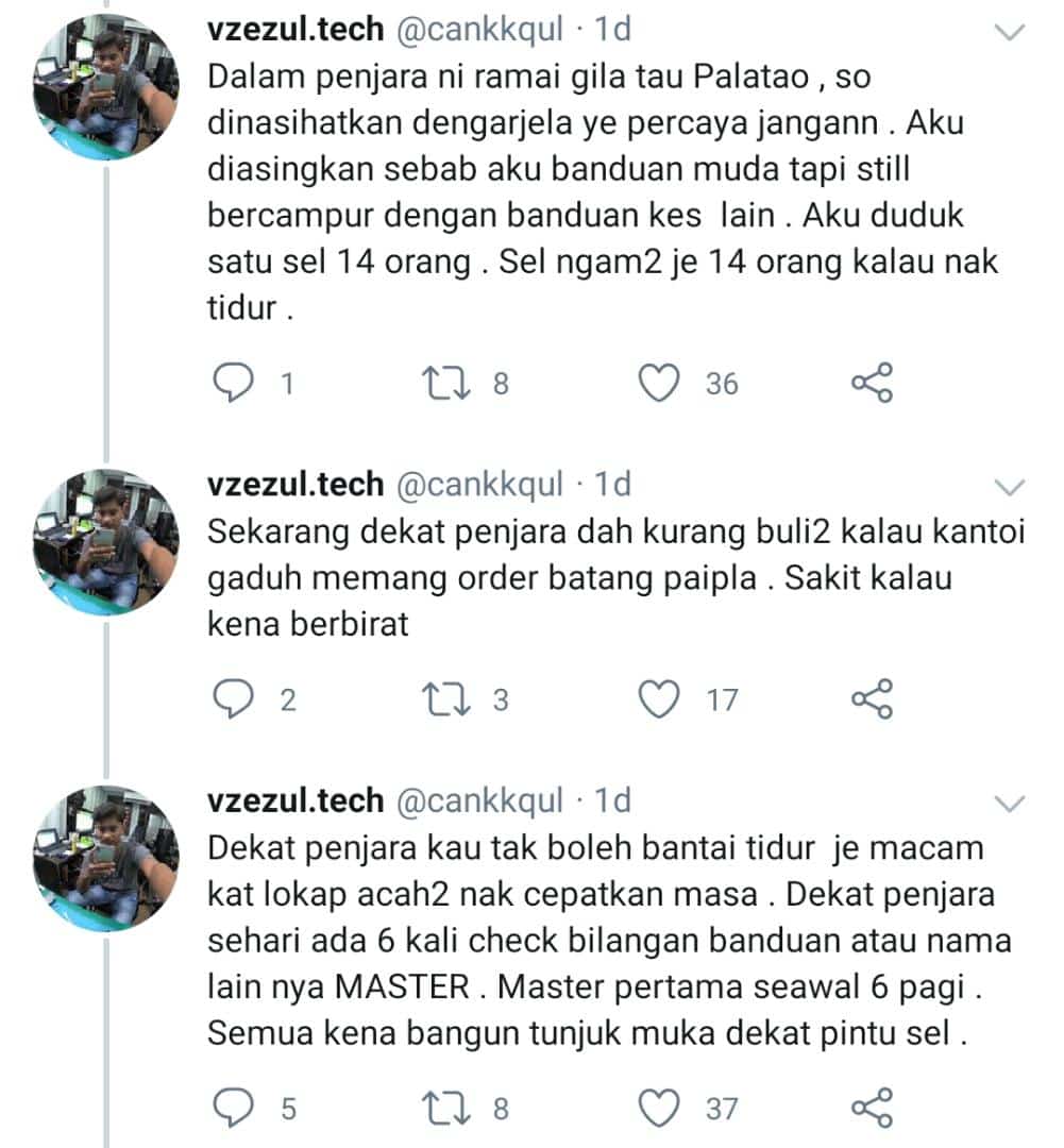 Derita Dipenjara Ingkar PKP, Pemuda Bongkar Hakikat Ngeri Meringkuk Dalam Lokap