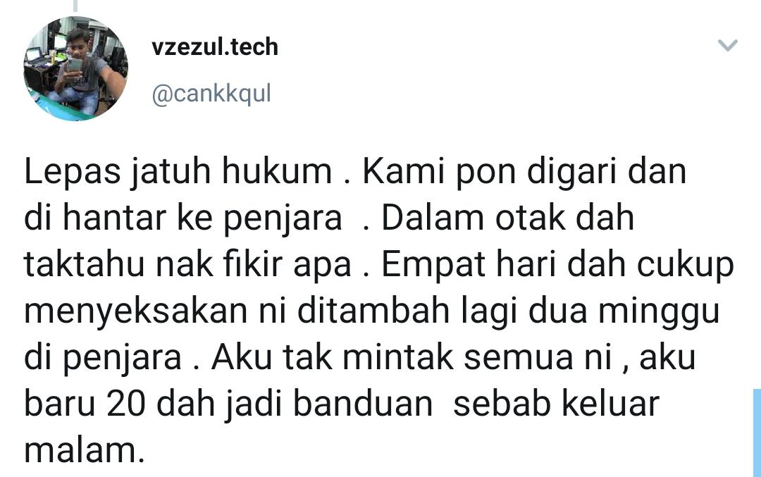 Derita Dipenjara Ingkar PKP, Pemuda Bongkar Hakikat Ngeri Meringkuk Dalam Lokap