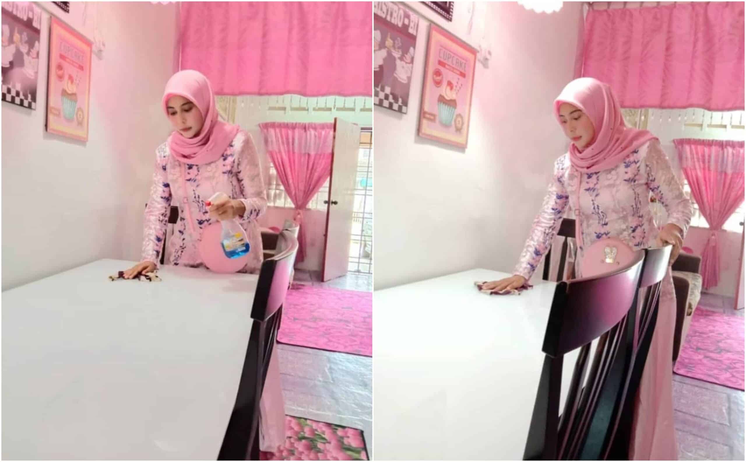 [FOTO] Sahut Seruan Berhias Di Rumah, Ragam Ibu 2 Anak Ini Memang Vogue Habis