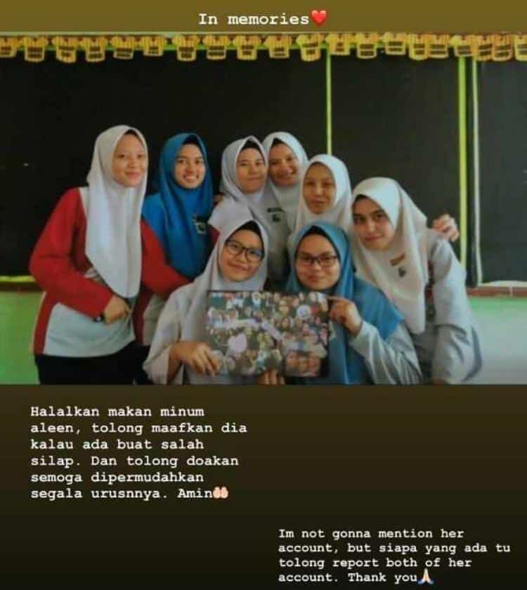 Banyak Kenangan Bersama, Gadis Reda Kawan Baik ‘Pergi’ Akibat Apendiks Pecah
