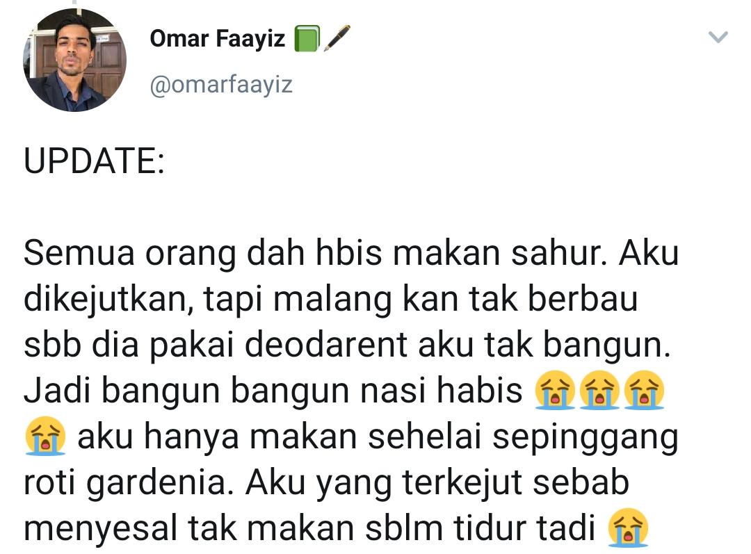 Kemain Nak Prank Emak, Sekali ‘Terciduk’ Dapat Karma Terlepas Sahur Nasi Goreng