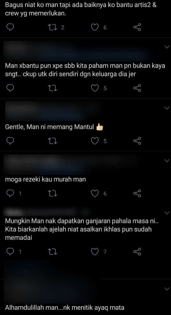 Tak Cukup Derma RM50,000, Man Senyap-Senyap Transfer Duit Sedekah Rakan Artis