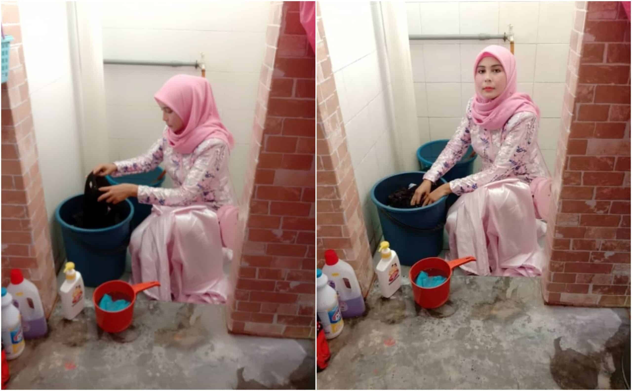 [FOTO] Sahut Seruan Berhias Di Rumah, Ragam Ibu 2 Anak Ini Memang Vogue Habis