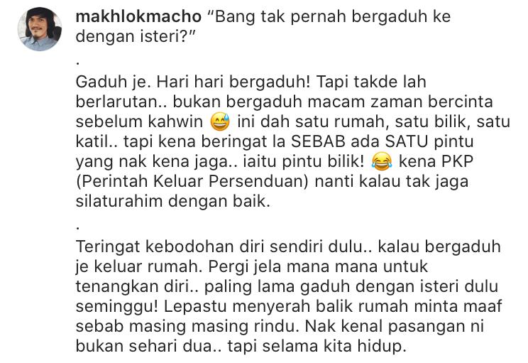 “Bini Marah Pun Tetap Buat Kerja Rumah”- Nak Bahagia Kena Saling Faham Tugas