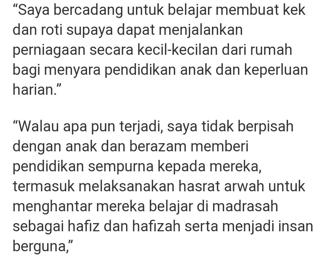 Suami Ajal Lepas Hidap COVID-19, Balu & 6 Anak Kini Buntu Fikir Masa Hadapan