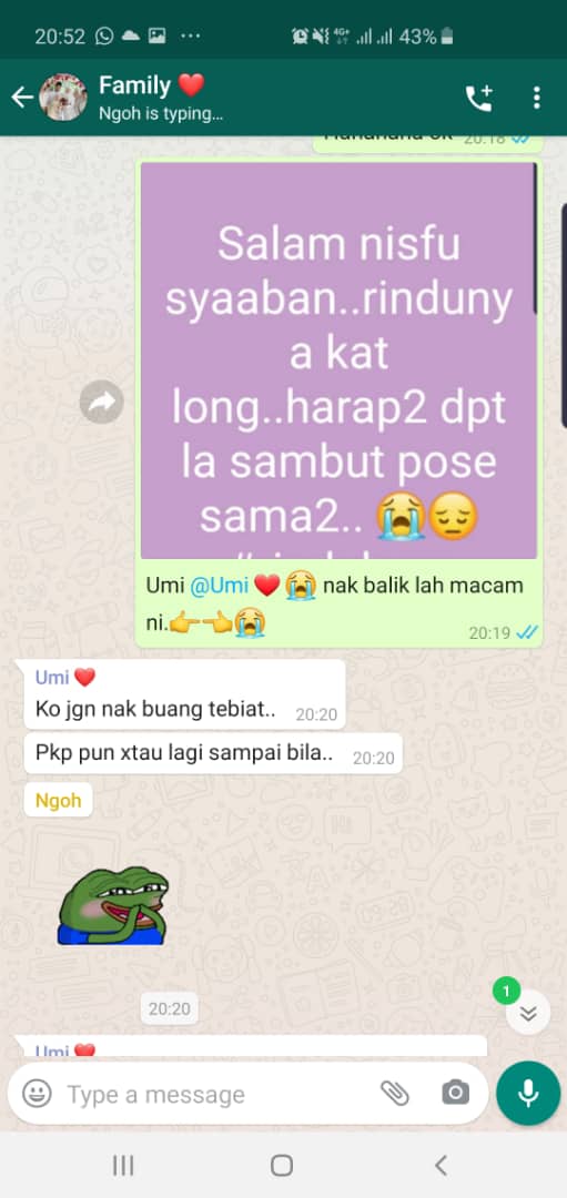 Mak Luah Rasa Rindu Sebab Berjauhan, Sekali Anak ‘Terciduk’ Bila Cuba Bermanja