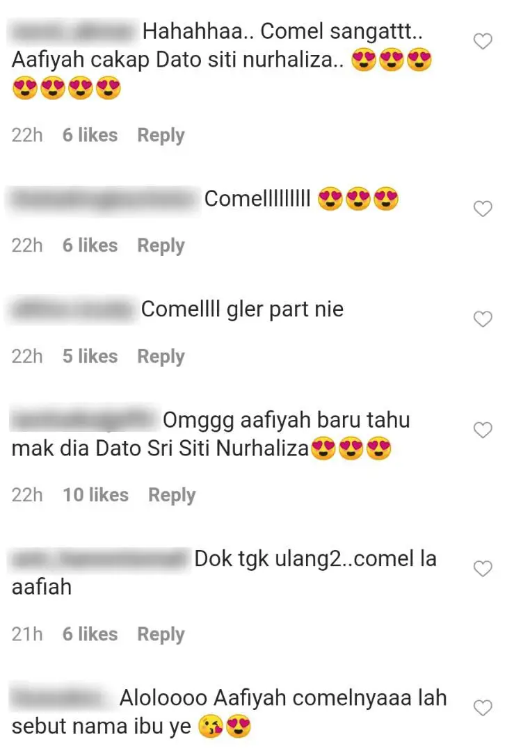 [VIDEO] “Allah, Baru Hari Ini Ibu Dengar Aafiyah Sebut Datuk Siti Nurhaliza..”