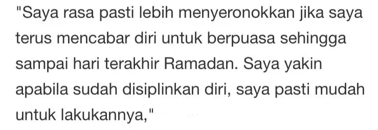 Bukan Setakat Tahan Lapar & Dahaga, Jasmine Suraya Cabar Diri Puasa Sebulan