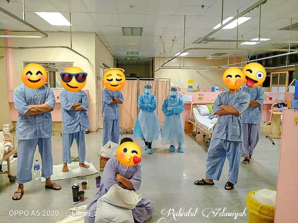Lengang Semua Penghuni Dah Discaj, Frontliner Rindu Dengar Alunan Ayat Suci