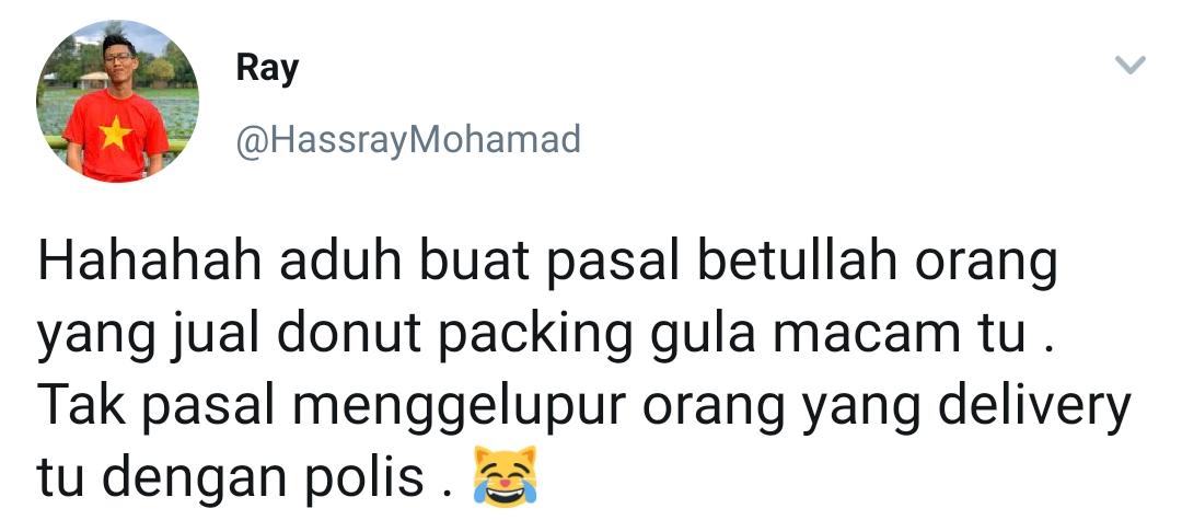 Gara-Gara Donut Siap Bungkusan ‘Serbuk Putih’, Runner Menggelupur Ditahan Polis