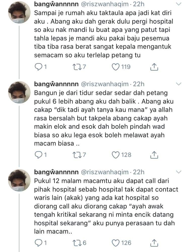 Nak Pergi Melawat Ayah Tapi Tertidur, Pemuda Luah Masih Terkilan Sehingga Kini