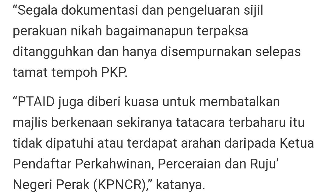 Pengantin Usah Bersedih Lagi, Kini Anda Boleh Nikah Masa PKP Tapi Syaratnya…