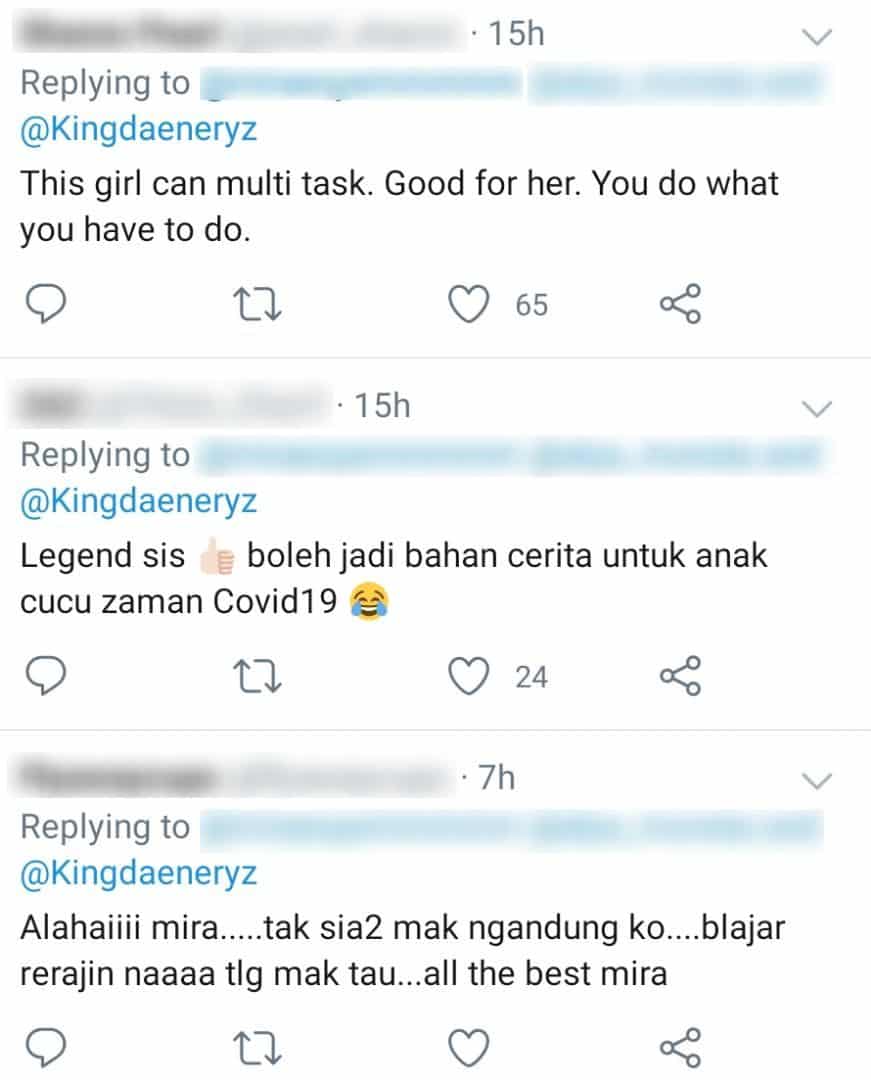 Berdekah Tengok Member Buat ‘Kerja Gila’ Tumbuk Bawang Sambil Ikut Kelas Online
