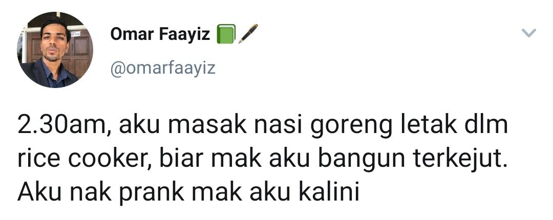Kemain Nak Prank Emak, Sekali ‘Terciduk’ Dapat Karma Terlepas Sahur Nasi Goreng