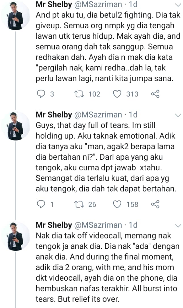 Mak Ayah Tersekat Di AS,Akhirnya Hanya Mampu Video Call Ketika Anak Dikebumikan