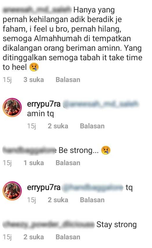 Kakak Temui Ilahi & Keluarga Tak Dapat Ziarah, Erry Putra Diperli Isu Sensitif