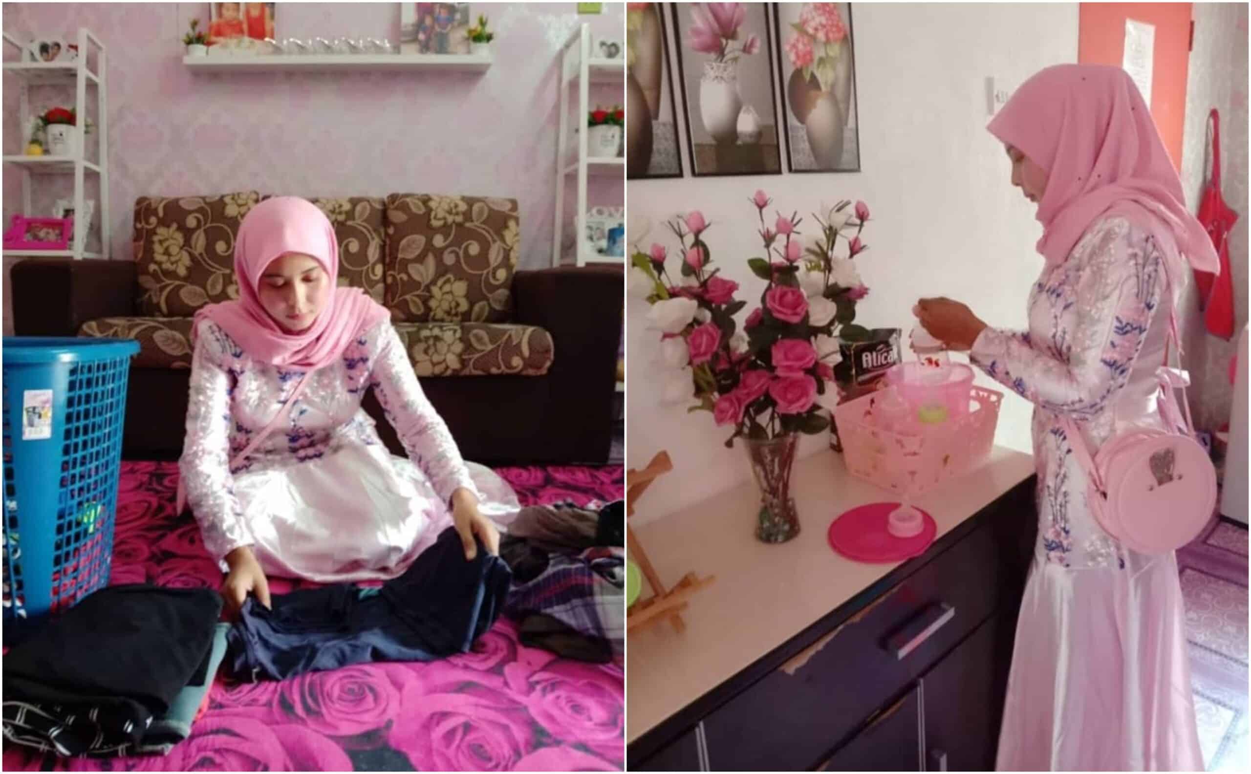 [FOTO] Sahut Seruan Berhias Di Rumah, Ragam Ibu 2 Anak Ini Memang Vogue Habis