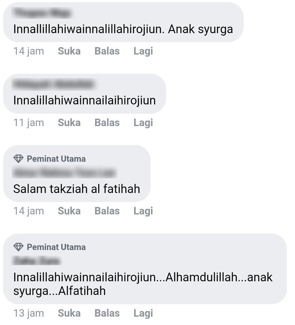 Luluh Hati Penantian 9 Bulan,  Zuriat Sulung Hanya Dipinjamkan Cuma 3 Hari..