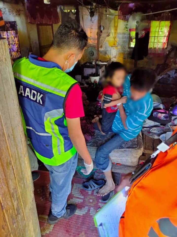 Laki Bini Dalam Pantang Positif Syabu, Anak Hidup Terabai Dalam ‘Rumah Sampah’