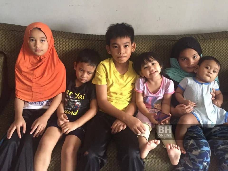 Suami Ajal Lepas Hidap COVID-19, Balu & 6 Anak Kini Buntu Fikir Masa Hadapan